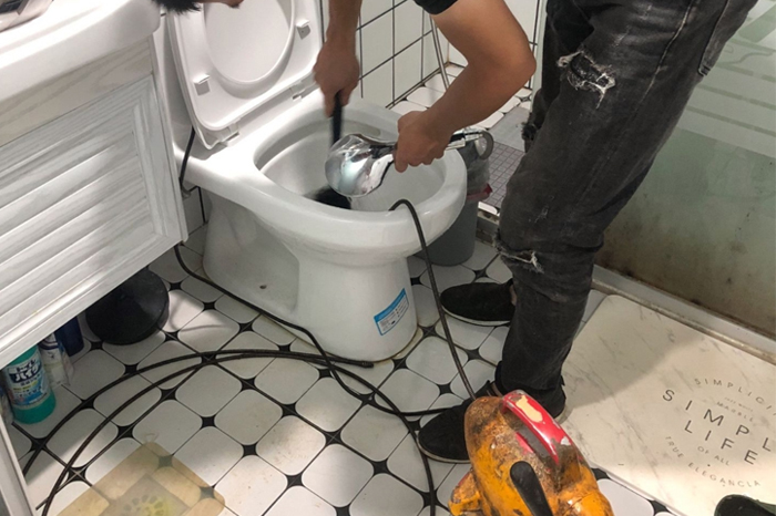 顺河回族疏通下水道